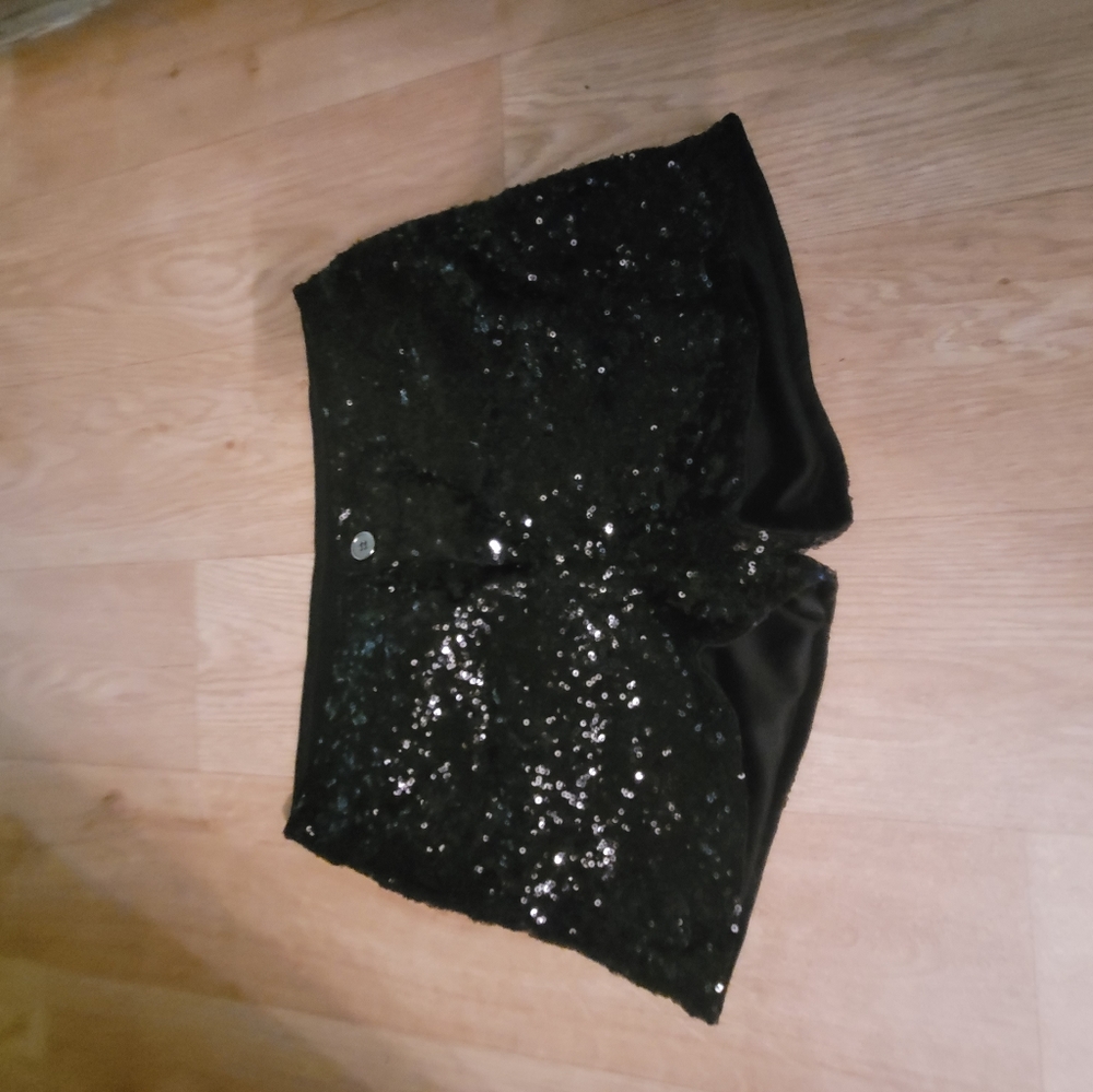 Sequin hot pants